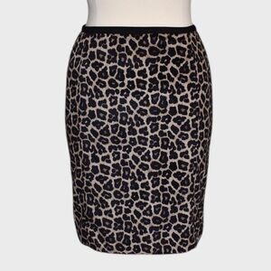 Liz Claiborne Animal Print Pencil Skirt